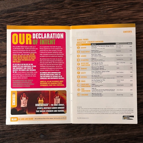 Les Mills BODYATTACK 73 CD, DVD, & Choreography Booklet - Picture 3 of 3